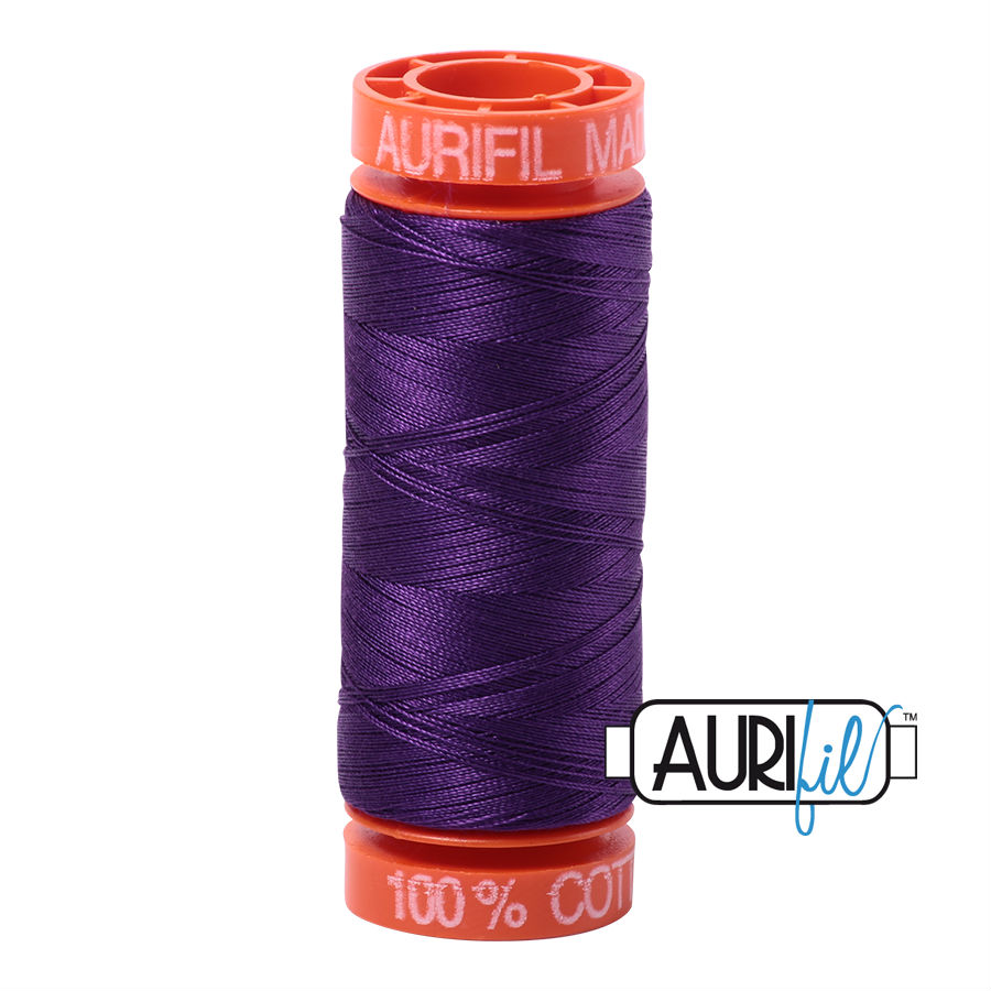Aurifil Cotton 50wt - 2545 Medium Purple - 200 metres