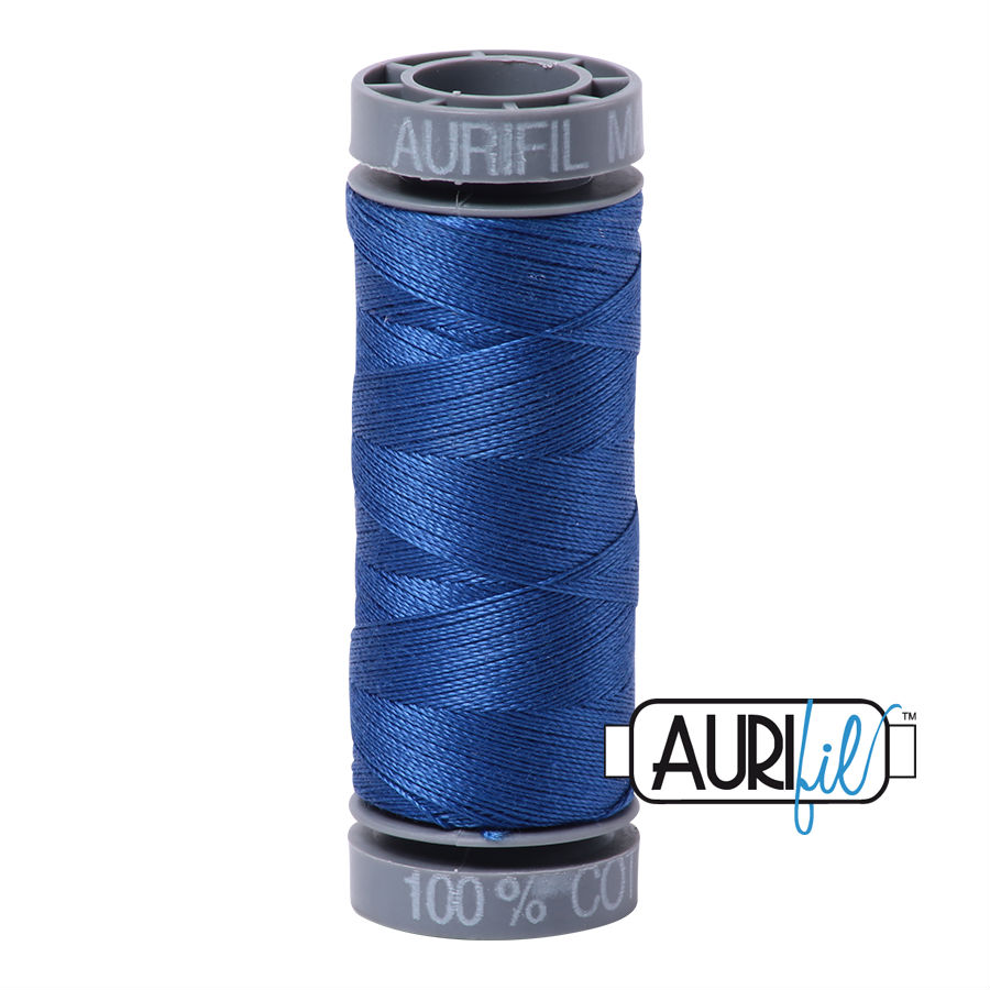 Aurifil Cotton 28wt, 2735 Medium Blue