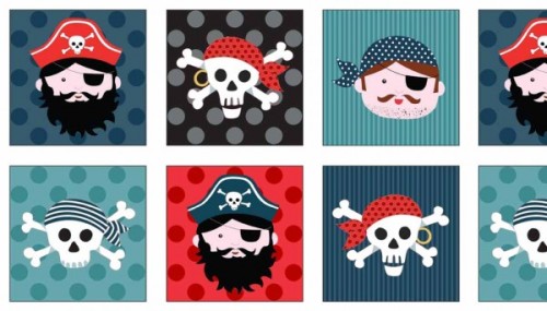 The Henley Studio - Pirate Labels