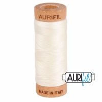 Aurifil Cotton 80wt, 2026 Chalk