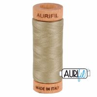 Aurifil Cotton 80wt, 2900 Light Kakhi Green