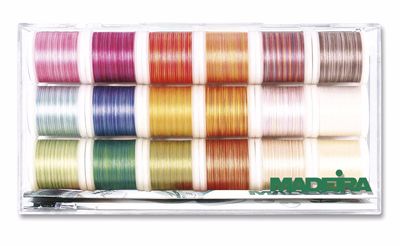 Madeira Threads Gift Box - Cotona No.50 - 18 x 200m Spools (No. 8035)