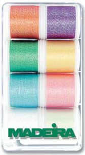 Madeira Embroidery Threads Gift Box - Metallic Opal - 8 x 200m Spools (No. 8010)