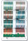 Madeira Embroidery Threads Gift Box - Polyneon Multicolour - 8 x 200m Spools (No. 8015)