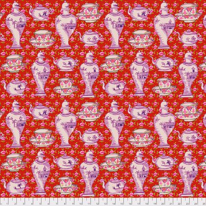 Delft Pots - Red - PWGP165.REDXX - Kaffe Fassett Collective