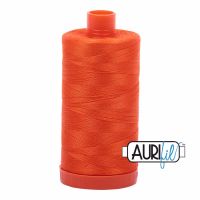 Aurifil Cotton 50wt, 1104 Neon Orange