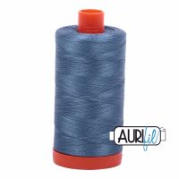 Aurifil Cotton 50wt, 1126 Blue Grey