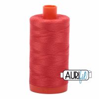 Aurifil Cotton 50wt - 2277 Light Red Orange - 1300 metres