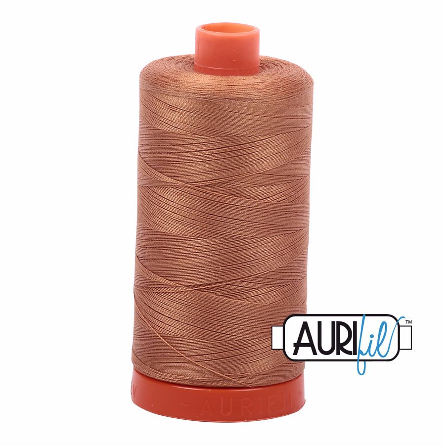 Aurifil Cotton 50wt, 2335 Light Cinnamon