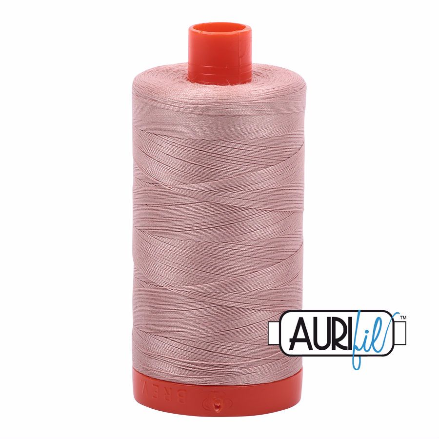 Aurifil Cotton 50wt, 2375 Antique Blush