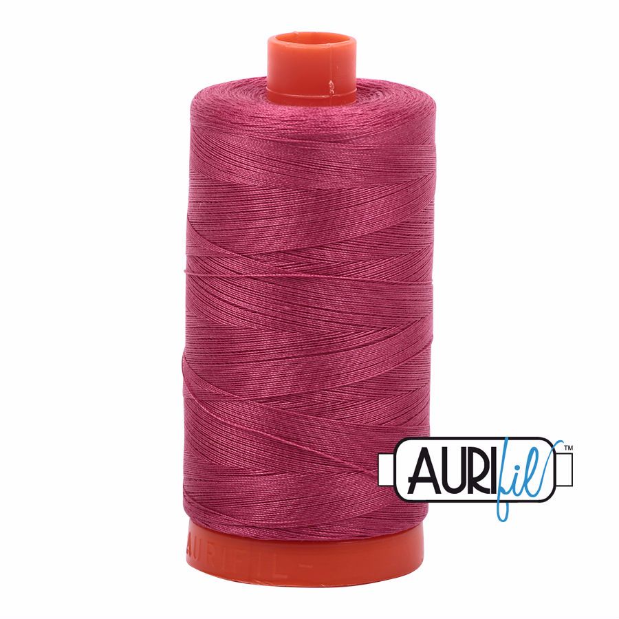 Aurifil Cotton 50wt - 2455 Medium Carmine Red - 1300 metres