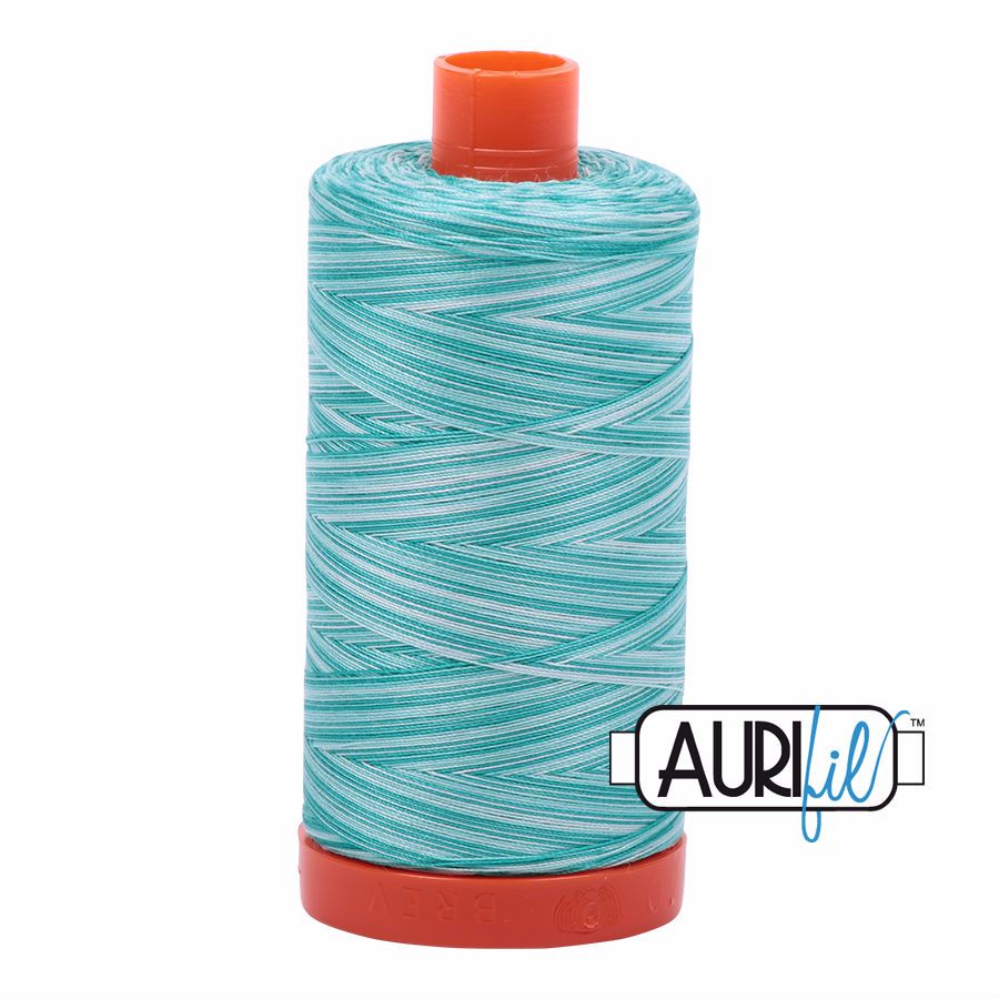 Aurifil Cotton 50wt, 4654 Turquoise Foam