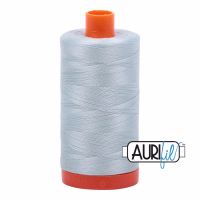 Aurifil Cotton 50wt, 5007 Light Grey Blue