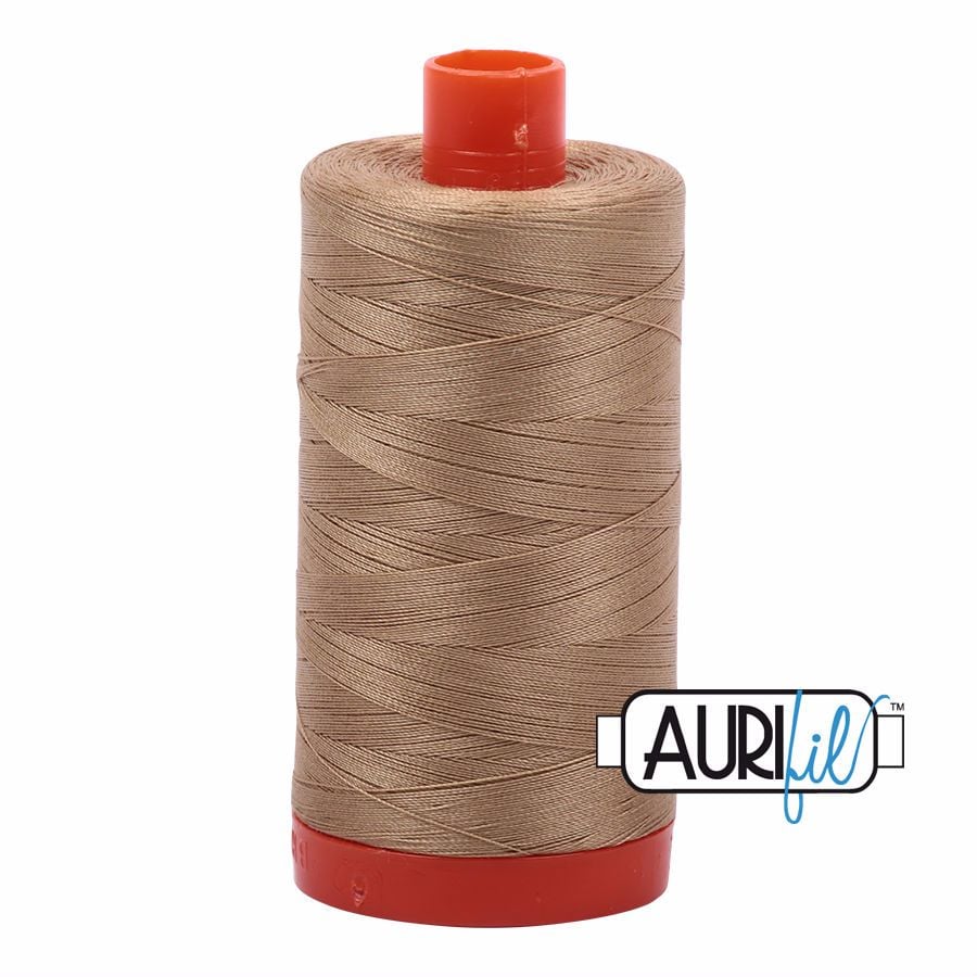 Aurifil Cotton 50wt, 5010 Blonde Beige