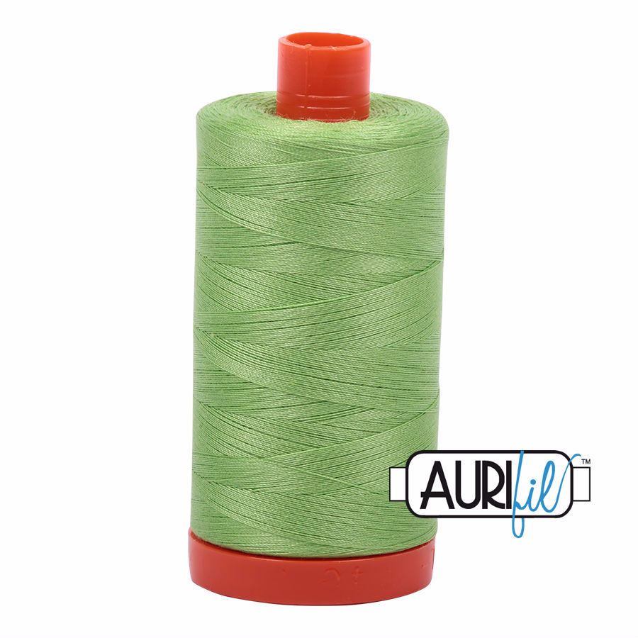 Aurifil Cotton 50wt, 5017 Shining Green
