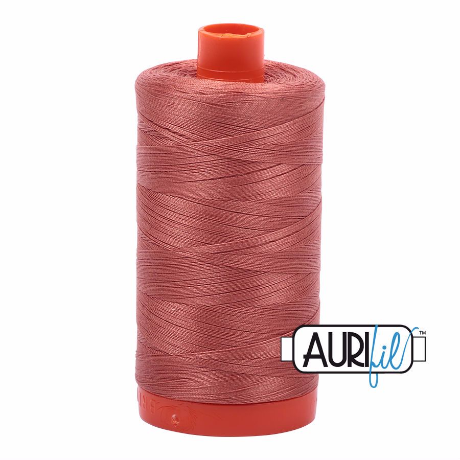 Aurifil Cotton 50wt, 6728 Cinnabar
