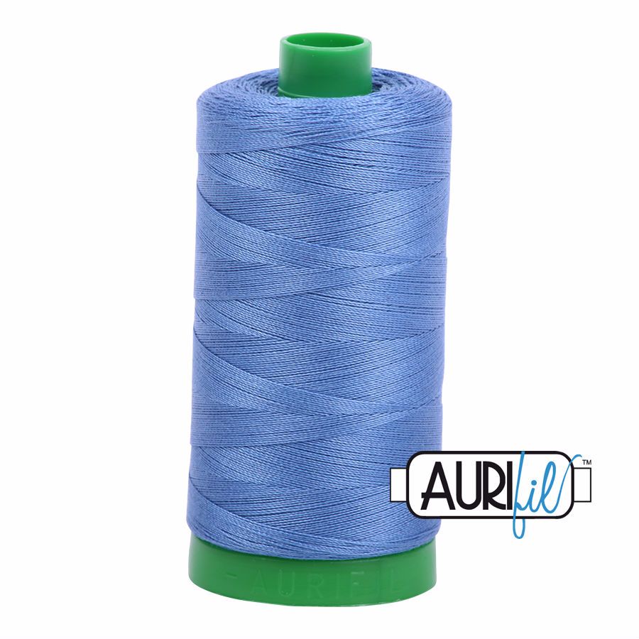 Aurifil Cotton 40wt, 1128 Light Blue Violet