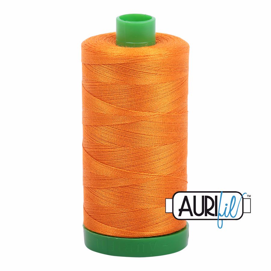 Aurifil Cotton 40wt, 1133 Bright Orange