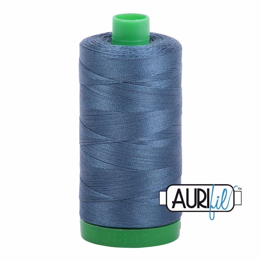 Aurifil Cotton 40wt - 1310 Medium Blue Grey - 1000 metres
