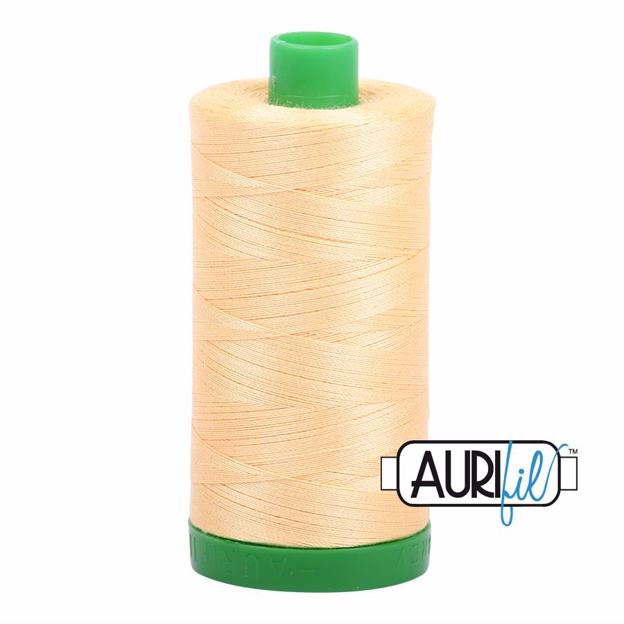 Aurifil Cotton 40wt - 2130 Medium Butter - 1000 metres
