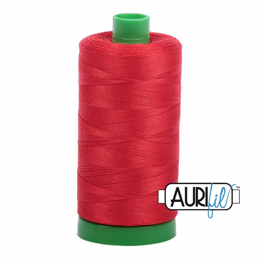 Aurifil Cotton 40wt, 2270 Paprika