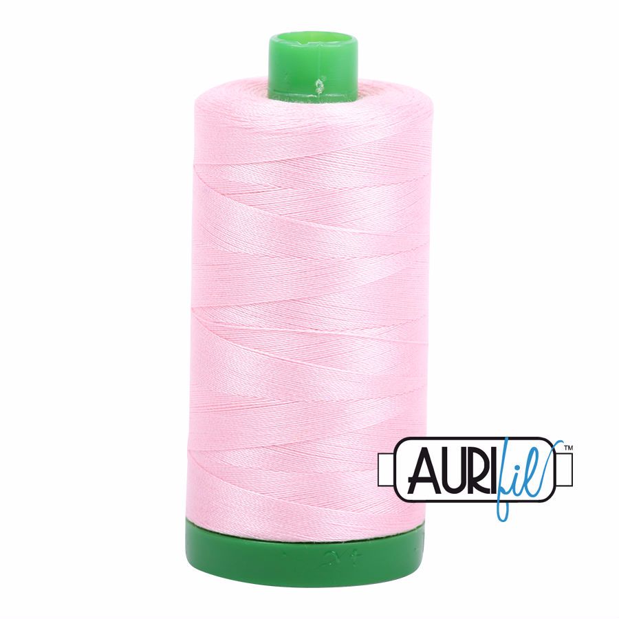 Aurifil Cotton 40wt, 2423 Baby Pink