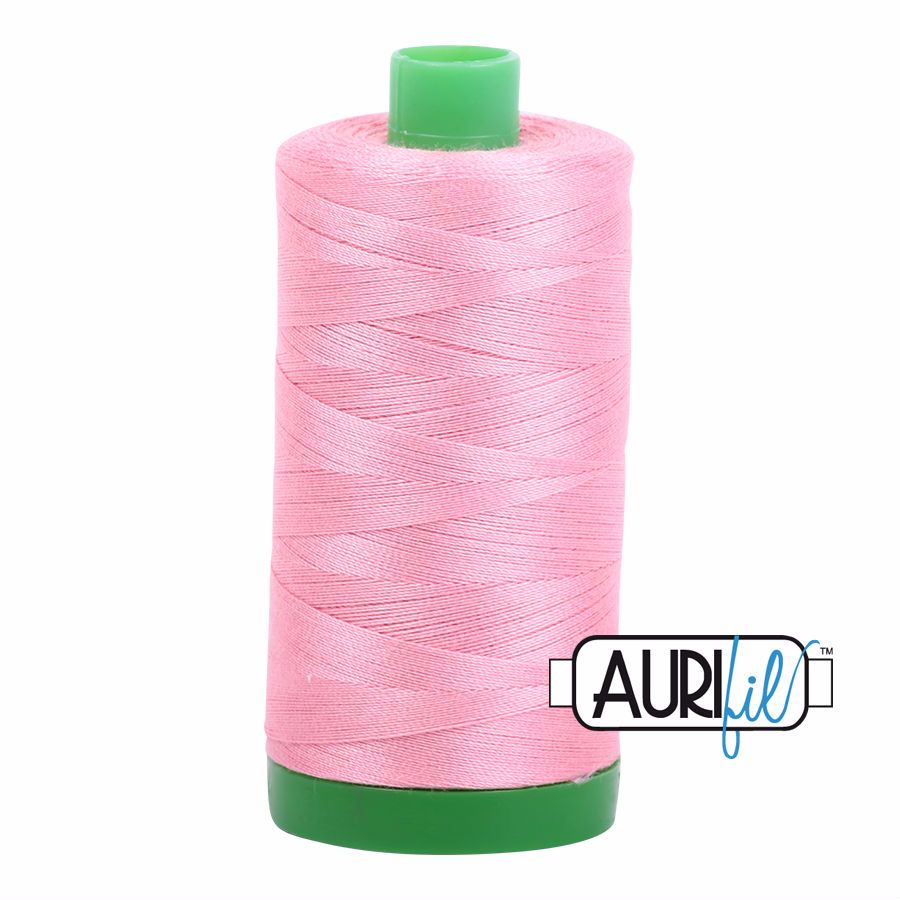 Aurifil Cotton 40wt, 2425 Bright Pink