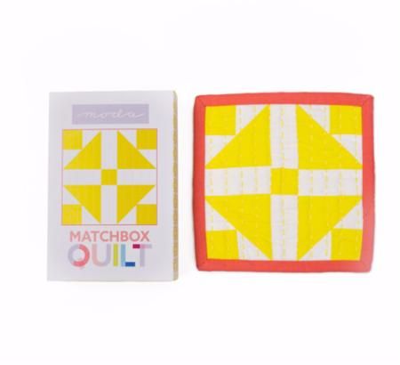 Moda Matchbox Quilt Kit - Design No.2 - Yellow