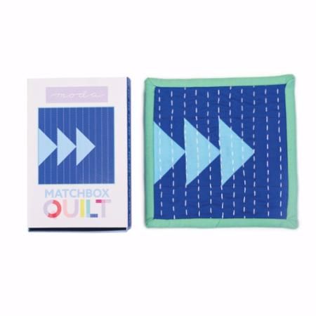 Moda Matchbox Quilt Kit - Design No.3 - Blue