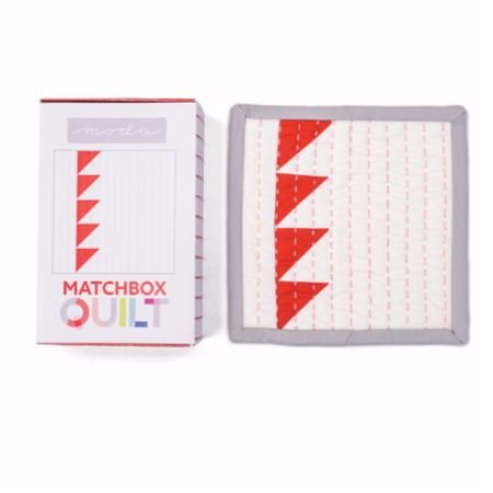 Moda Matchbox Quilt Kit - Design No.6 - Red
