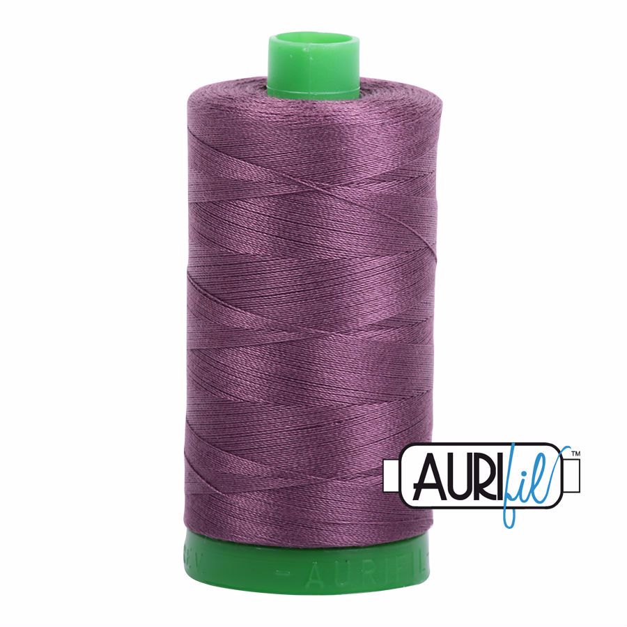 Aurifil Cotton 40wt, 2568 Mulberry 