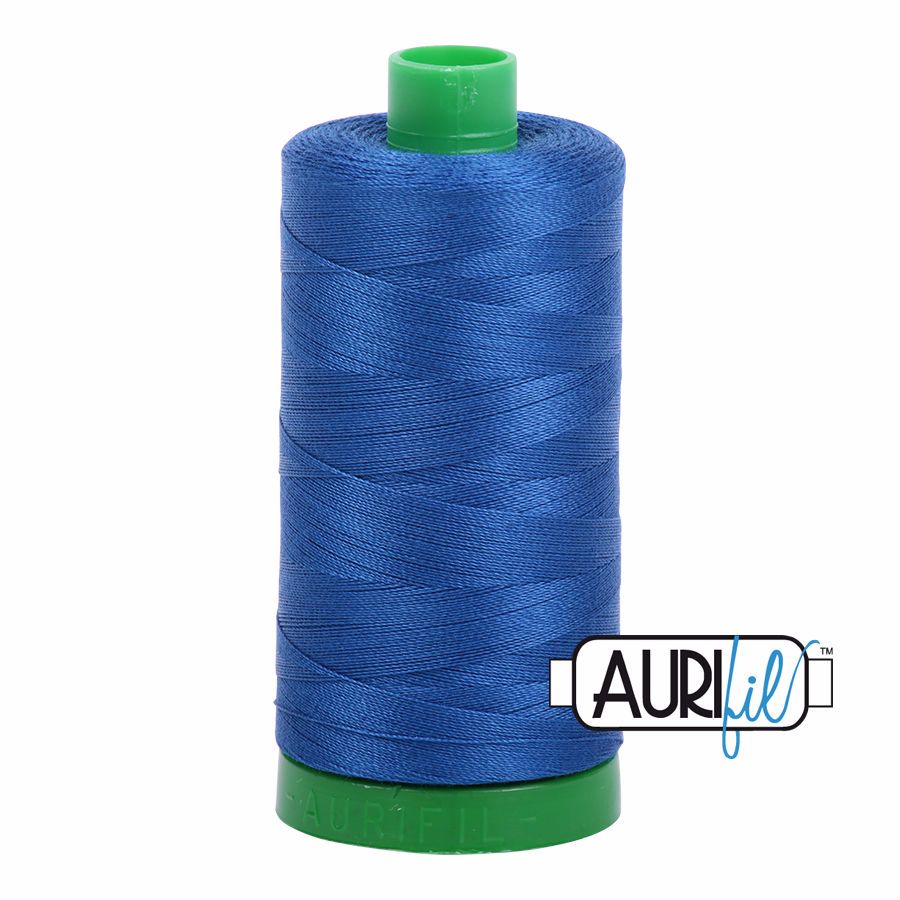 Aurifil Cotton 40wt, 2740 Dark Cobalt