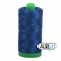 Aurifil Cotton 40wt, 2783 Medium Delft Blue
