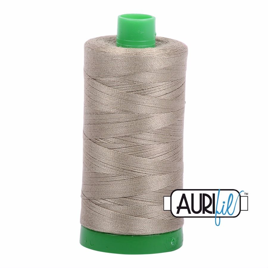 Aurifil Cotton 40wt, 2900 Light Kahki Green