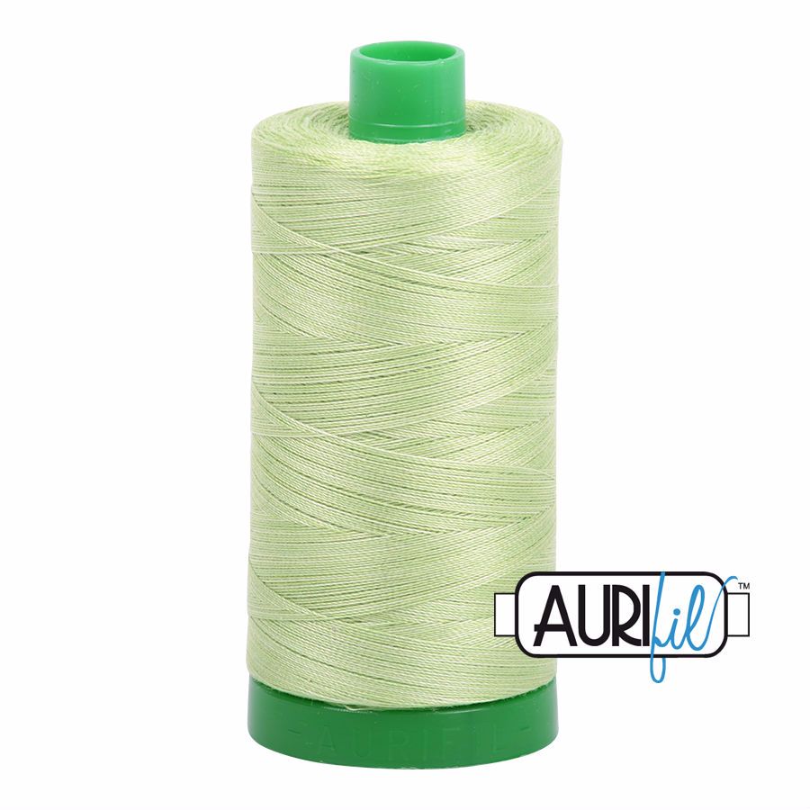 Aurifil Cotton 40wt, 3320 Light Spring Green