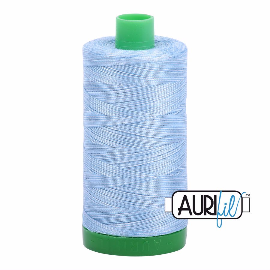 Aurifil Cotton 40wt, 3770 Stone Washed Denim