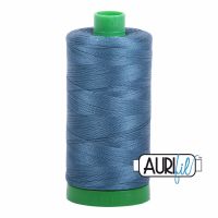 Aurifil Cotton 40wt, 4644 Smoke Blue