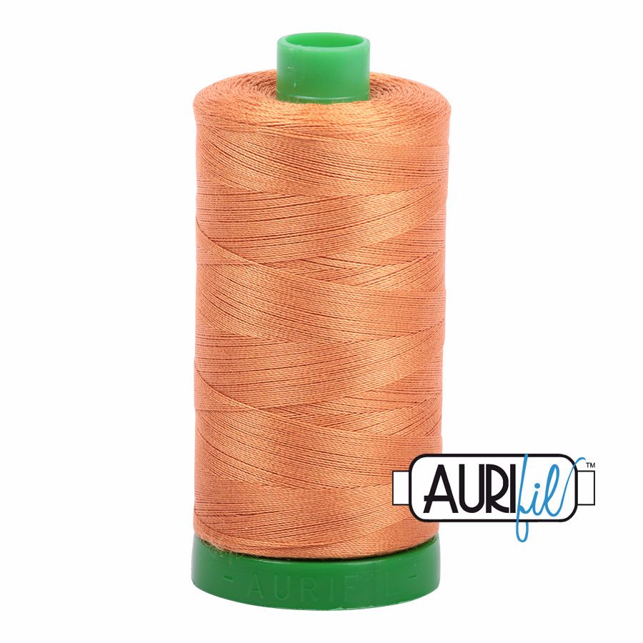 Aurifil Cotton 40wt, 5009 Medium Orange