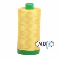Aurifil Cotton 40wt, 5015 Gold Yellow