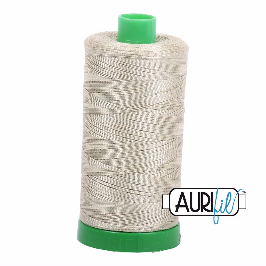 Aurifil Cotton 40wt, 5020 Light Military Green