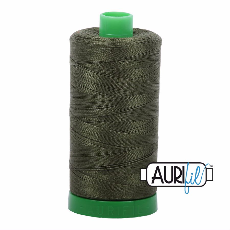 Aurifil Cotton 40wt, 5023 Medium Green