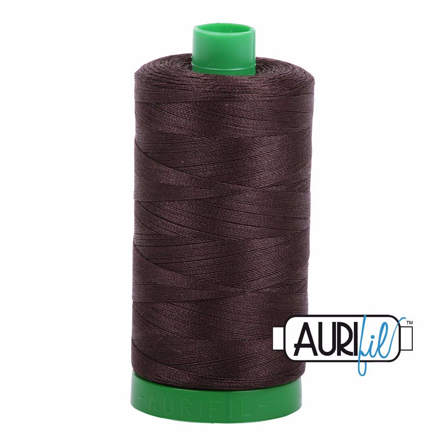 Aurifil Cotton 40wt, 5024 Dark Brown