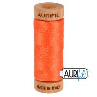 Aurifil Cotton 80wt - 1154 Dusty Orange - 274 metres