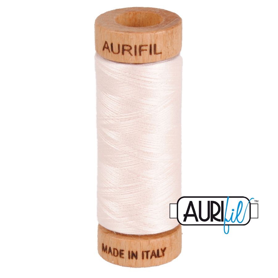 Aurifil Cotton 80wt, 2405 Oyster