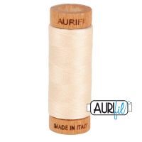 Aurifil Cotton 80wt, 2000 Light Sand