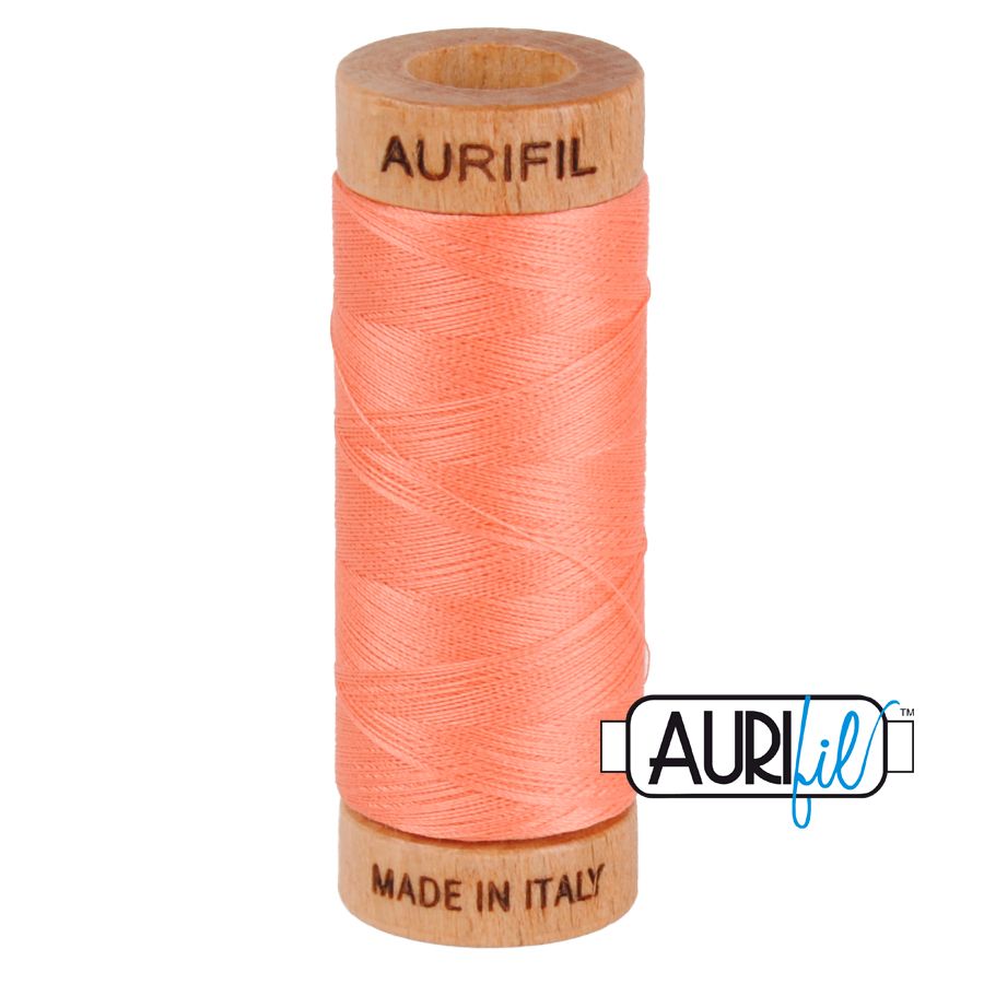 Aurifil Cotton 80wt - 2220 Light Salmon - 274 metres