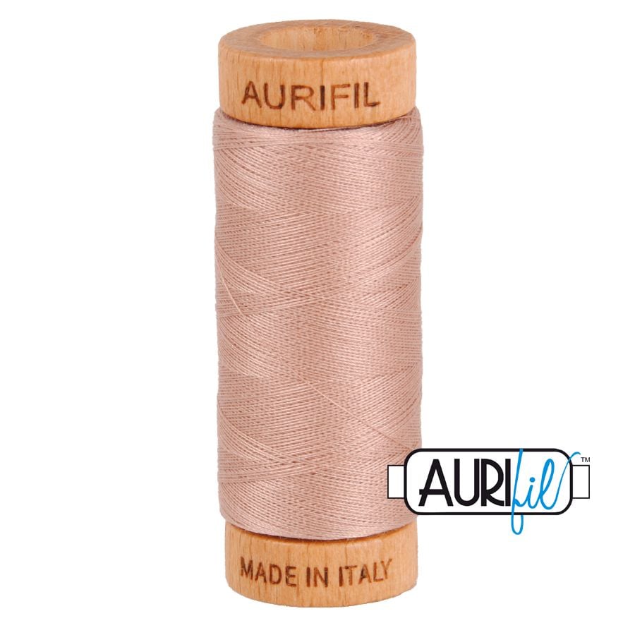Aurifil Cotton 80wt, 2375 Antique Blush