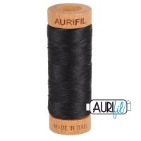 Aurifil Cotton 80wt - 4241 Very Dark Grey - 274 metres