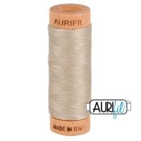 Aurifil Cotton 80wt - 5011 Rope Beige - 274 metres
