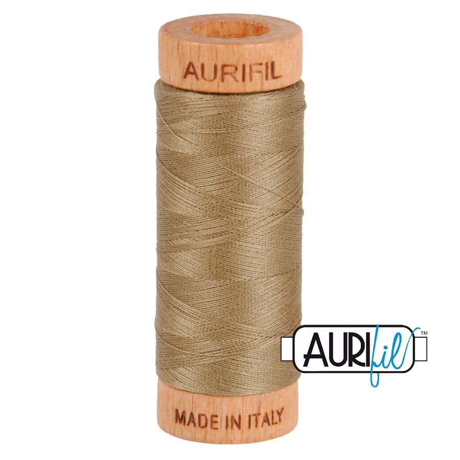 Aurifil Cotton 80wt, 2370 Sandstone